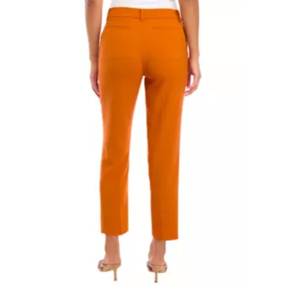 The Limited Slim Ankle Trousers in Orange - Picture 2 of 7